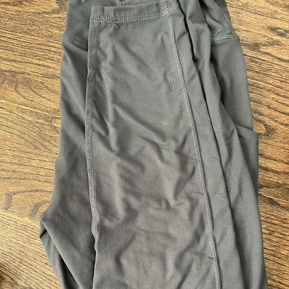 Gray boutique pocket leggings - Size 1X